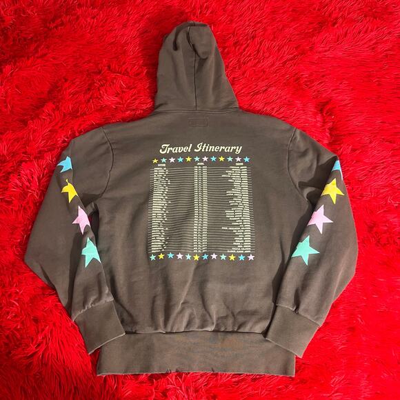 Tyler The Creator Call Me If You Get Lost Brown Tour Hoodie Small Golf Wang - Picture 3 of 4
